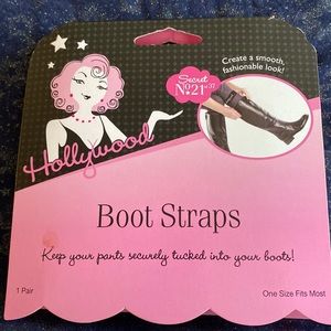 Boot straps by Hollywood. Never used in original package